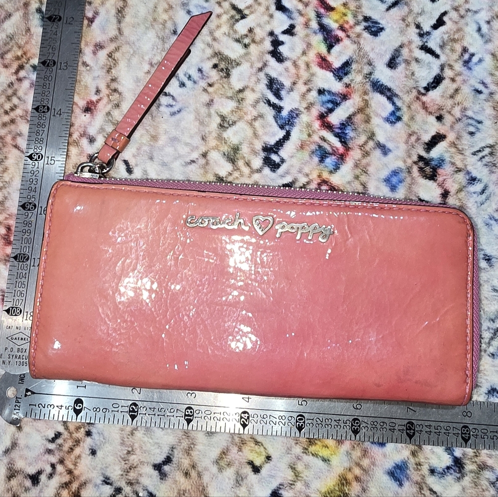 Coach Poppy Pink Women's Wallet